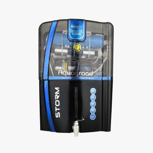 Aquagrand Storm Black Model RO + UV + UF + TDS + ALAKLINE B12 FILTER 12 L 12 L RO + UV + UF + TDS + Al...