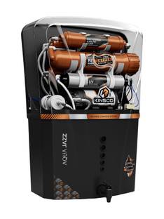 Kinsco Aqua Jazz ISI Mark 15 L RO + UV + Copper + Alkaline + Minerals Water Purifier