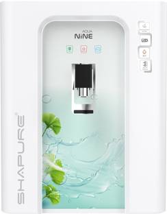 SHAPURE Aqua Nine RO Water Purifier | Modern & Invisible Screw | 8 Stage NEXT Technology 10 L RO + UV ...