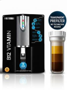 AquaActive MistyROPHUVALKBlack 10 L RO + UV Water Purifier