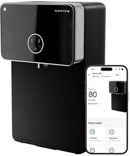NATIVE By Urban Company M2 | Needs no service for 2 years | 10-stage Purifier 8 L RO + UV + Minerals + Alkaline Water Purifier Smart IoT Features