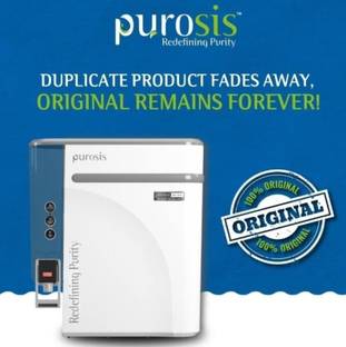 Aquaspure PUROSIS PUROAQUA 9 L RO + UF + Minerals + Copper Water Purifier