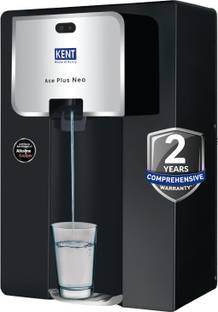 KENT ACE Plus Neo Zero Service Cost For 2 Years 8 L RO + UV + UF + Copper + Alkaline + TDS Control Wat...