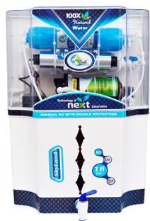 Earth Ro System Skyland Model Suitable for borewell, tanker, municipal water 18 L RO + UV + UF + TDS +...