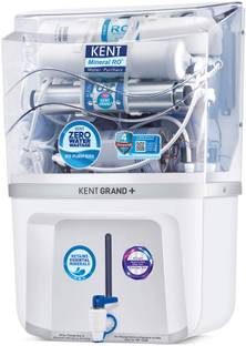 KENT Grand Plus Mineral RO 9 L RO + UV + UF + TDS Control + UV in Tank Water Purifier