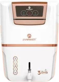 pure health ZURIC 12 L RO + UV + UF Water Purifier