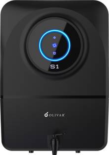 OLIVAR INTERNATIONAL S1, LED Display, Filter Change Alert, Mobile App Control 8 L RO + UV + UF + Coppe...
