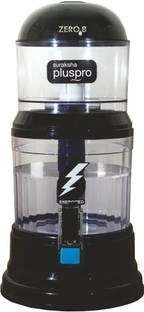 Zero B ZeroB Suraksha Plus Pro Water Purifier | Ideal for Home & Office | 15 L Gravity Based Water Pur...