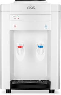 MarQ by Flipkart Innopure Table Top Bottled Water Dispenser with Hot and Normal No Cold Water Bottom Loading
