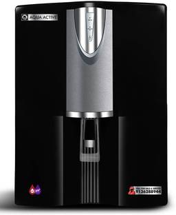 Aqua Active Misty RO+UV+TDS Controller 10 L RO + UV Water Purifie