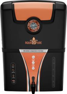 AquaDpure Goodness of Copper and ALK RO Water Purifier,(S19 Enclosed Alkaline)By Remino 12 L RO + UV +...