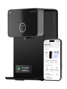 NATIVE By Urban Company M2 Pro 7 L. RO + UV + Alkaline + Minerals Water Purifier 10-Stage Smart Water ...
