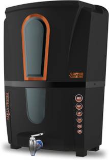 Aqua Fresh VENTEX B CR COPPER+ALK+RO+UV+TDS AUTOMATIC ELECTRICAL BOREWELL WATER PURIFIER 12 L RO + UV ...
