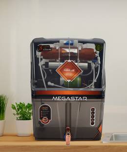Kaveri AquaFresh Megastar Black Full TPT Purified Water with Goodness of Copper 12 L RO + UV + UF + TD...