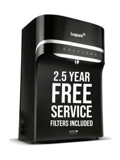 LIVPURE LIV-SERENO-SS 5.5 L RO + UV + UF + Copper + Minerals Water Purifier 2.5 Years of Service - All...