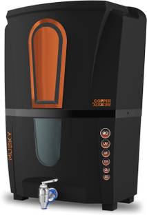 Musky By ventex cop b COPPER+ALKALINE+RO+UV+TDS+MINERAL 12L WATER PURIFIER 12 L RO + UV + UF + Copper ...