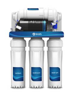 AO Smith X5 6 L RO + Copper Water Purifier | 100% RO + Min-Tech (Mineraliser Technology)|6-Stages of P...