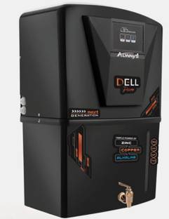 Always Dellpure Zinc Copper 9 Stage Purification Water purifier With LED INDICATOR 12 L RO + UV + UF +...