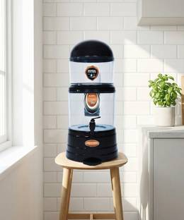 Aqua Fresh MINERAL POT NON ELECTRIC GRAVITY BASED MUNICIPAL WATER PURIFIER 16 L Gravity Based Water Pu...