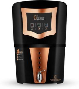 HOME APPLIANCES BAZAAR G+ Series Copper Rich Series Copper 13 L RO + SCMT + Copper + Alkaline + Mintec...