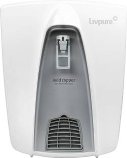 LIVPURE LIV-AVID-COPPER 8 L RO + UV + UF + Minerals + Copper Water Purifier 8 STAGE ADVANCED PURIFICAT...