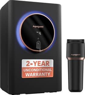 Aquaguard Aspire Glow ROUV CUALK 2X 5 L RO + UV + Alkaline + Copper Water Purifier | Zero Cost Service...
