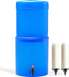 Rama Gravity Lite Water Filter, 20L Storage with 2 Spirit Candles and PP Tap 20 L Gravity Based Water Purifier