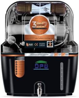 DPW ROYAL SWIFT (with prefilter and all other accessories) 15 L RO + UV + UF + Alkaline + TDS Control ...