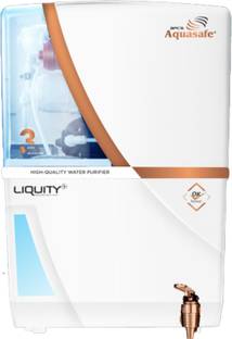 apc's Aquasafe Liquity+ RO + UV + UF + Cu + Zn + Alk 3 Layer Protection + 7 Stage Purification 12 L RO...