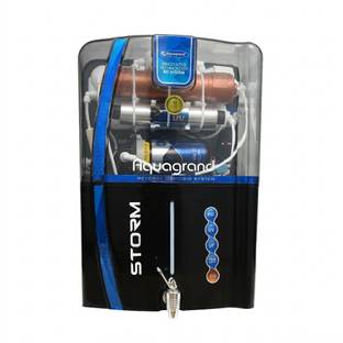 Aquagrand Storm Half Transparent Domestic RO Water Purifier best option for Home & Office 12 L RO + UV...