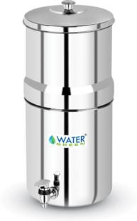 WATER GREEN Stainless Steel Jointless 34 L Gravity Based Water Purifier