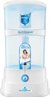 AquaDpure Non-Electric & Chemical Ultra Filtration UF Technology with UF 18 L Gravity Based Water Puri...