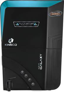 Kinsco Aqua Galaxy ISI Mark 16 L RO + UF + UV + Copper + Alkaline + Mineralizer Water Purifier