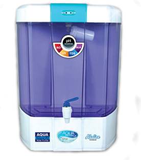 AQUA Pearl RO + UV + TDS Cantroler + Alkaline 12 L 7Stager Purification 12 L RO + UV + UF + TDS + Alkaline Water Purifier