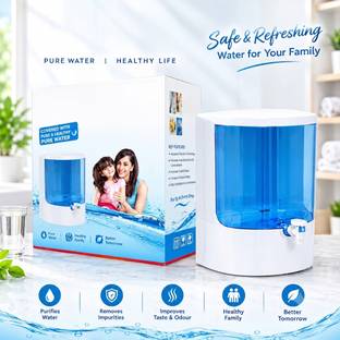 NILE RODolphin_Water Purifier & Dispenser Pure & Healthy Drinking Water 9 L RO + UV + UF + TDS Control...
