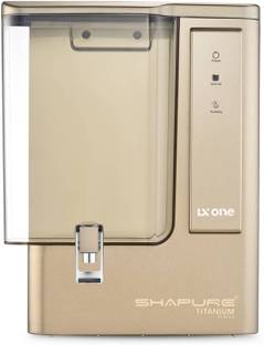 SHAPURE Glam LX ONE RO 7-Stage Filtration | Stay Healthy with Goodness of Copper Storage 10 L RO + UV ...