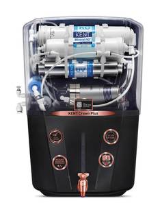 KENT Crown Plus RO Water Purifier | Advanced RO Membrane of .0001 Micron | 11 L RO + In-Tank UV + UF +...
