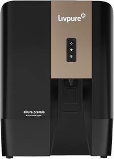 LIVPURE Allura Premia ( Pack of 1 )10 Stage Advanced 7 L RO + UV + UF + Copper Water Purifier