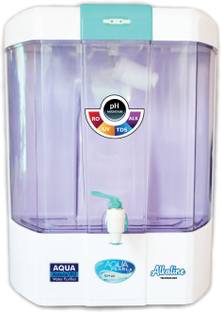 AQUA Pearl Alkaline RO Water Purifier With Tds Adjester 12 L RO + UV + MTDS Water Purifier