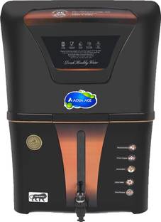 Aqua Ace Active Copper Ro Water Purifier With Goodness Of Copper 12 L RO + UV + UF + TDS + Copper Wate...