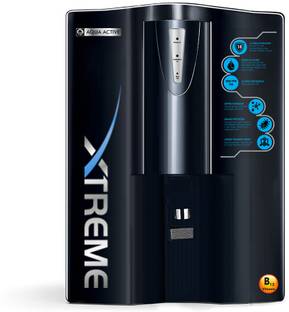 AquaActive VitaPure B12 RO+UV+Alkaline+B12 | Vitamin B12-Enriched Water | 3-Year Warranty 10 L RO + UV...