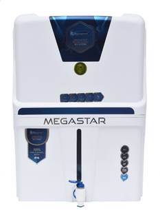 Aquagrand White Megastar Model RO + UV + UF + TDS + ALAKLINE B12 FILTER 15 L RO + UV + UF + Alkaline +...