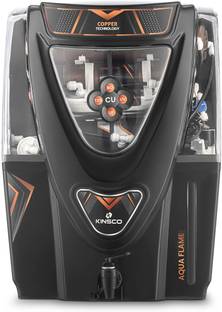 Kinsco Aqua Flame Copper Charge Ro 15 L RO + UV + UF + Copper + TDS Control Water Purifier