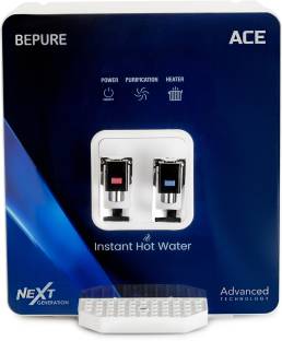 BePURE Ace Copper+ Hot and Normal 9 L RO + UV + UF + TDS + Alkaline Water Purifier with Hot water feat...