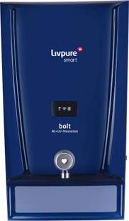 LIVPURE Rental Model 11M LIV BOLT 7 L RO + UV + Mineraliser Water Purifier