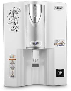 Blair MISTY HIGH TDS BIS APPROVED ( IS 16240 ) CM/L-8530125412 15 L RO + UV + UF + TDS Control + Alkal...