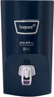 LIVPURE LIV-PEP-PRO-STAR. 7 L RO + UV + UF + Minerals Water Purifier