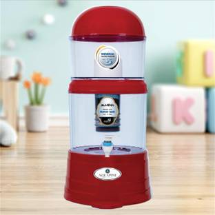 Musky By Aquapine mineral pot non electric (municipal water purifier) 16 L Gravity Based Water Purifie...