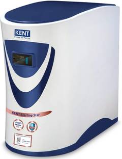 KENT sterling star 6 L RO + UV + UF + Copper + Alkaline + Minerals Water Purifier