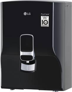 LG WW132NF 8 L RO Water Purifier Dual Protection Airtight Stainless Steel Tank | Digital Sterilizing c...